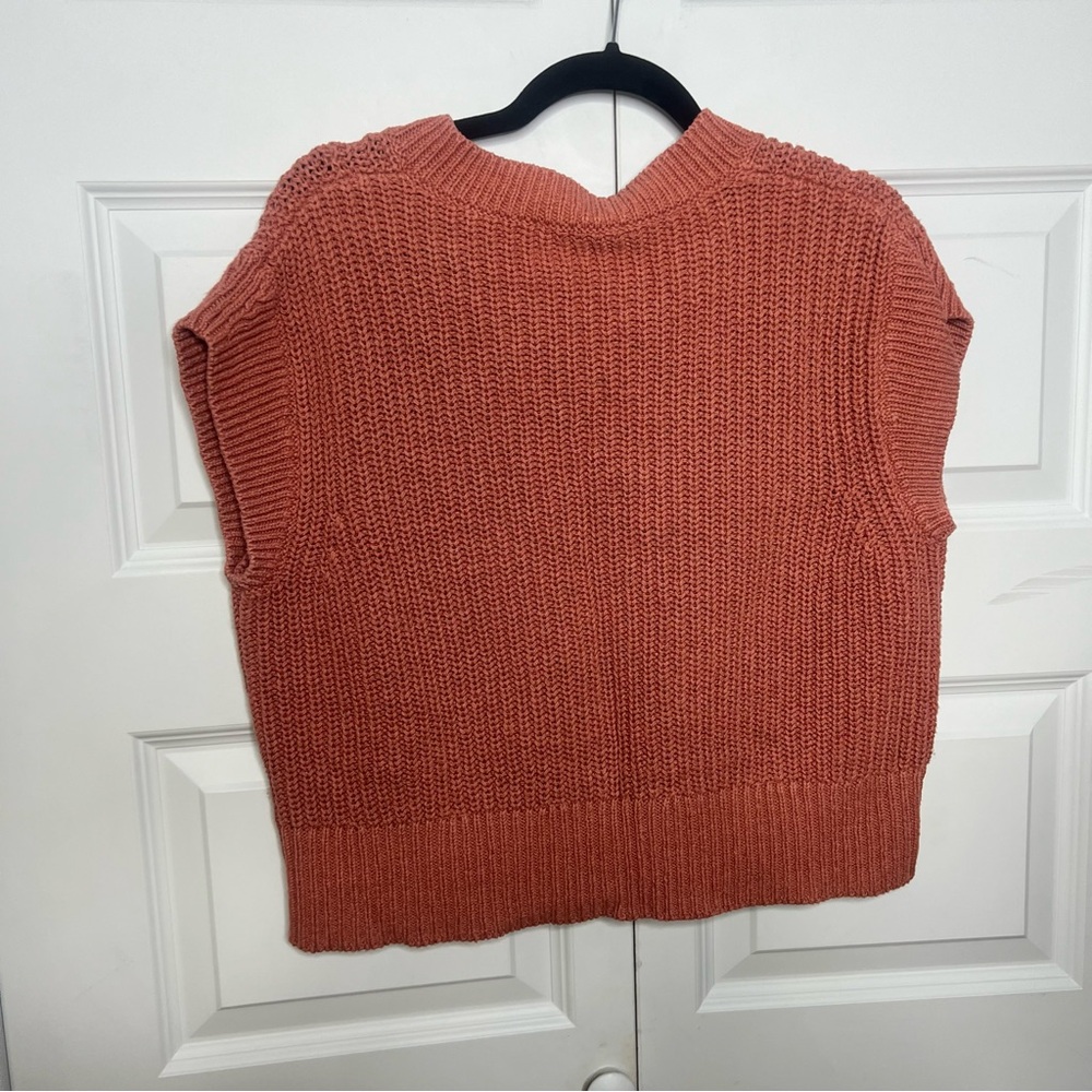 Haven Well Within Cotton Linen Sweater Vest – Medium - Picture 5 of 6
